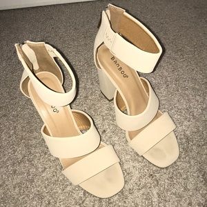 Nude heels